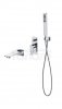 CERSANIT - Set B727 - zestaw wannowo-natryskowy podtynkowy MILLE chrom  S952-037